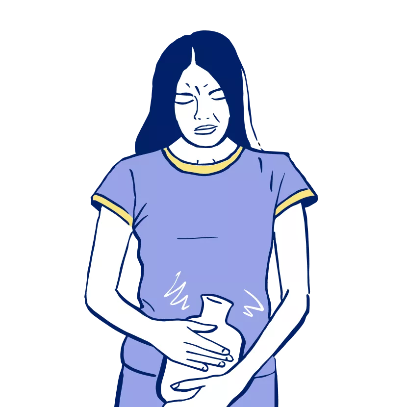 Menstruations-beschwerden